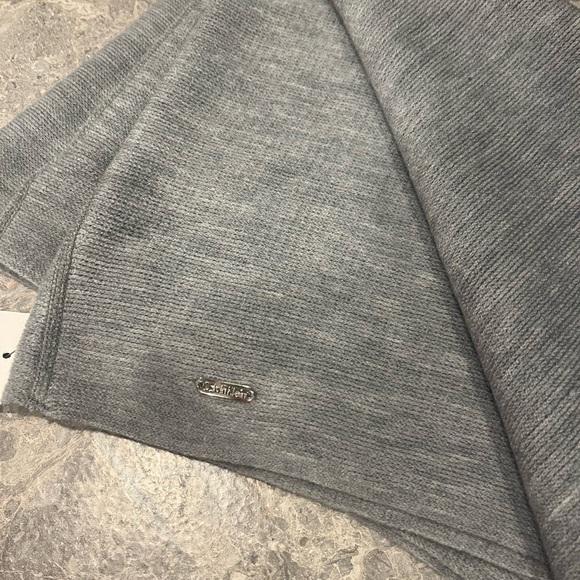 Calvin Klein Accessories - Calvin Klein Charcoal Infinity Scarf